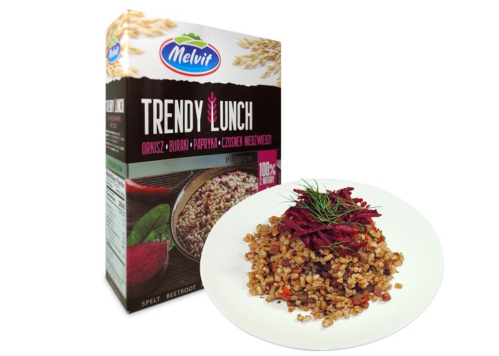 Trendy Lunch Spelt&Beets&Wild Garlic