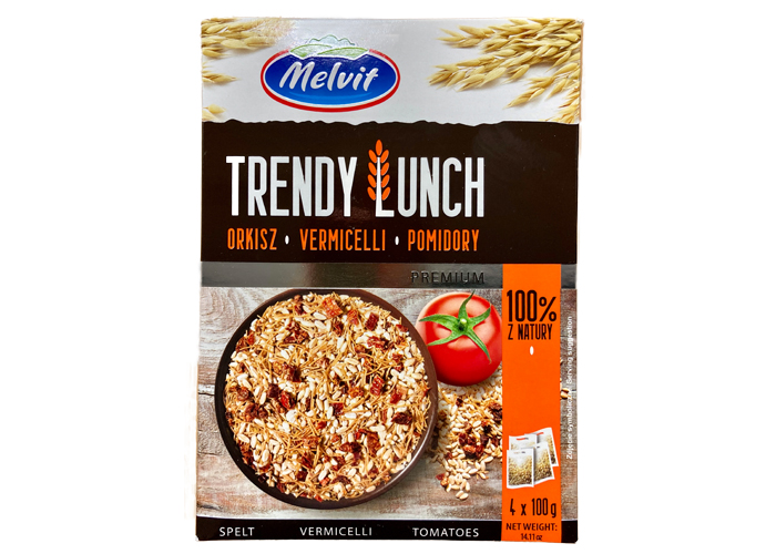 Trendy Lunch With Spelti&DryTomatoes